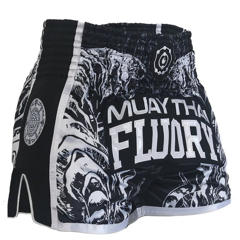 Short Muay Thaï Fluory Black